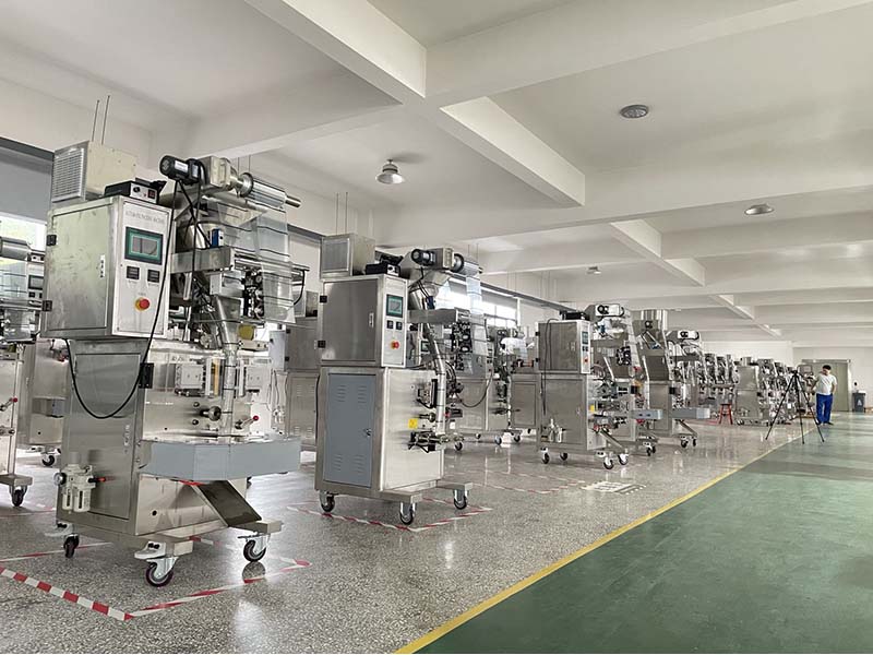 pouch packaging machine workshop