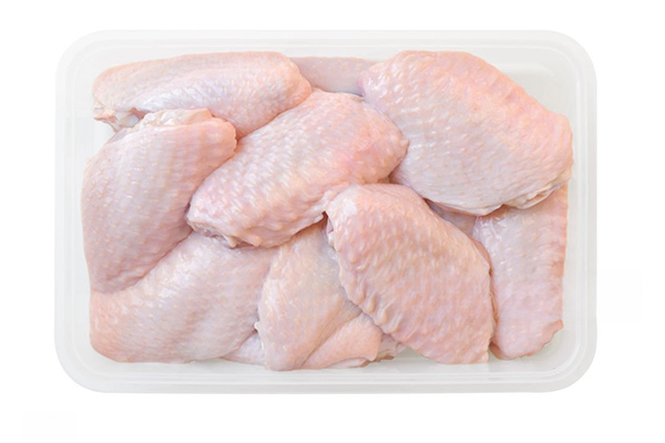 chicken meat isolated on white background